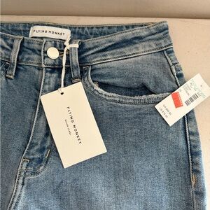 Flying Monkey High Rise Light Blue Jeans Size 25